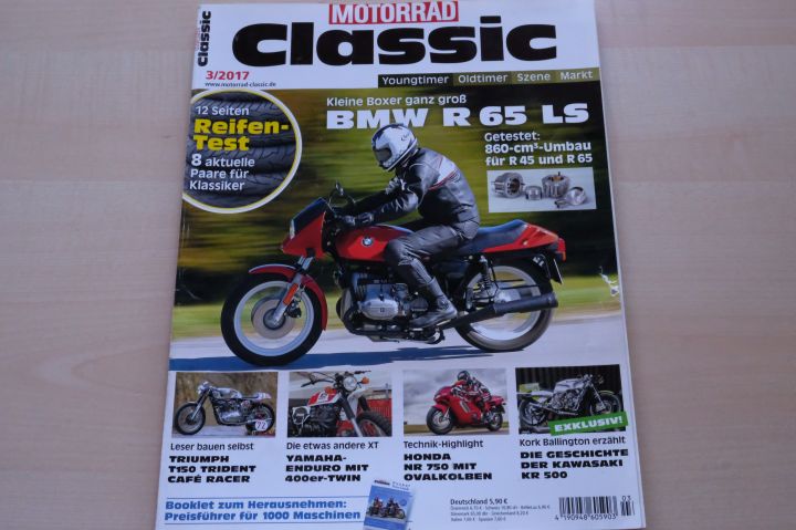 Deckblatt Motorrad Classic (03/2017)